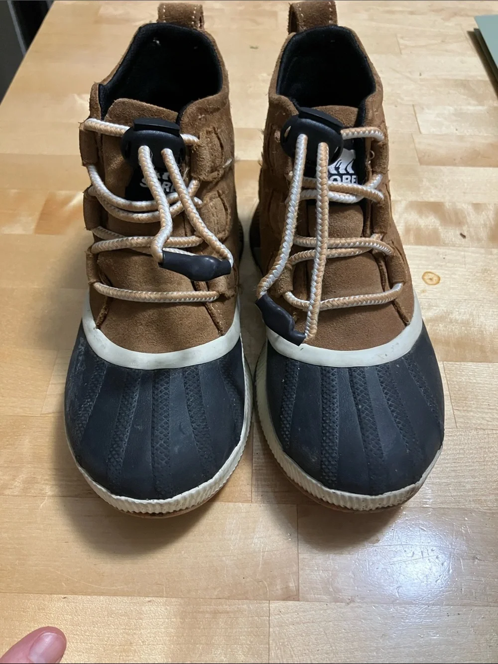 Sorel Kids Brown & Black Waterproof Duck Boots
